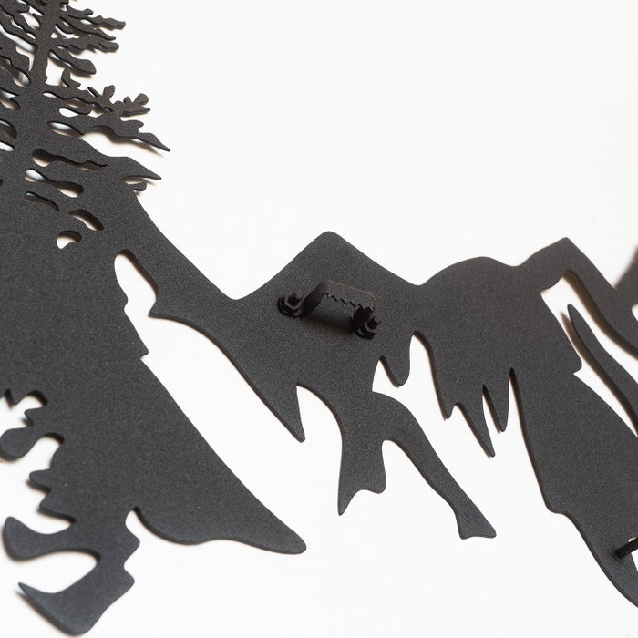 Wallity Mountains Metal Wall Art - APT630 Negro Wallity Mountains Metal Wall Art - APT630 Negro